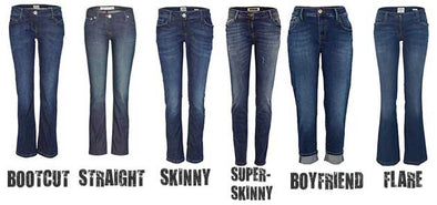 Find the perfect jeans for your body type